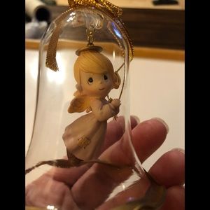 Precious Moments Christmas ornament bell